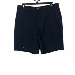 St Johns Bay Mens Blue Flat Front Classic Shorts